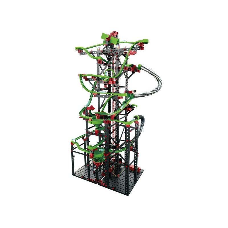 Dynamic XXL ダイナミックXXL 最大コース長5.6ｍ高さ86cm 部品数1360 9歳から マーブルラン fischertechnik フィッシャーテクニック 544619 