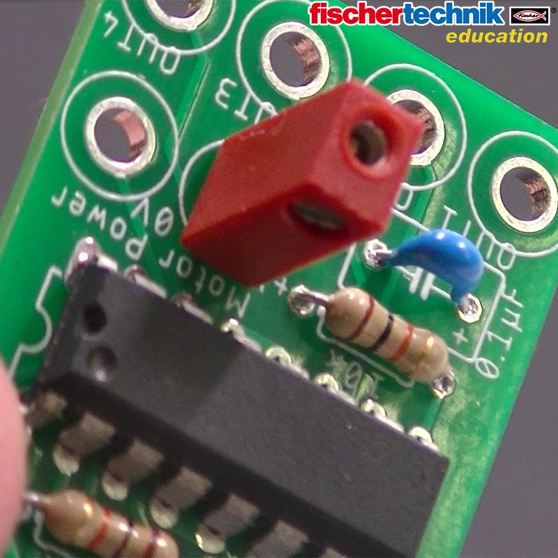 Motor Driver Board モータードライバ基板 : fischertechnik-education
