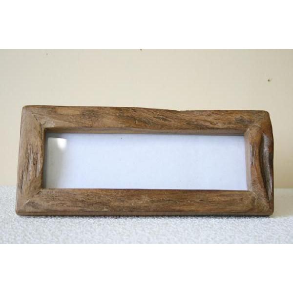 古木フォトフレーム パノラマ ナチュラル 木製/古木/フォトフレーム