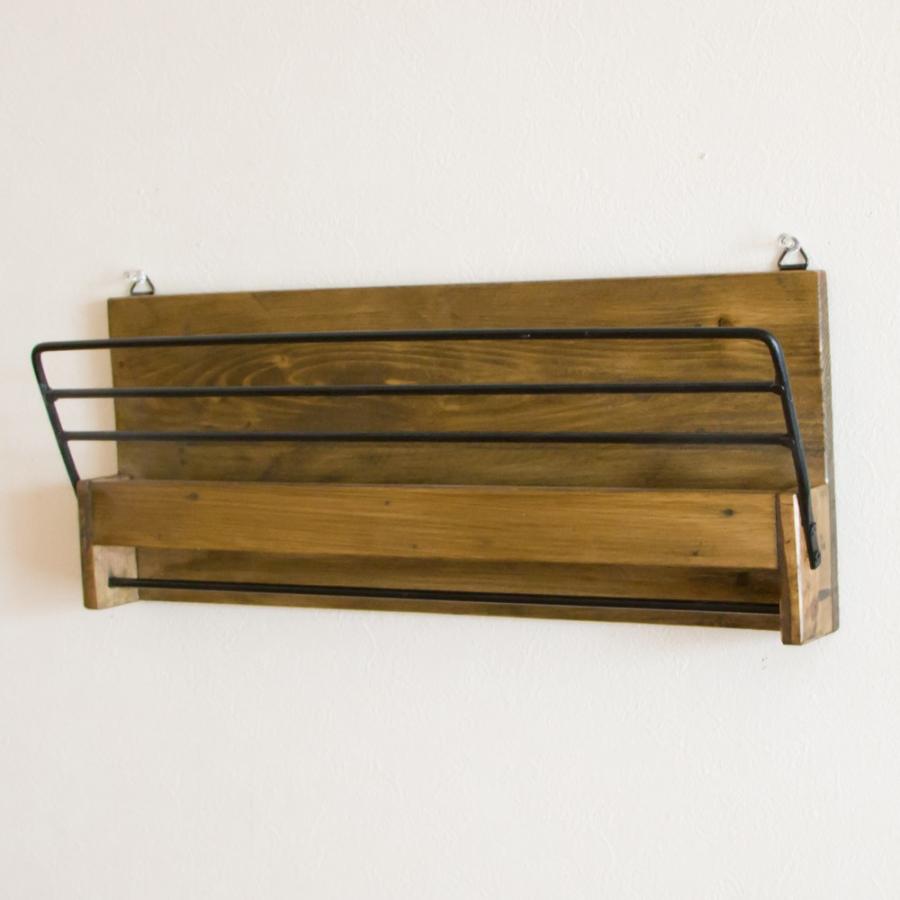 ニュースペーパーラック L バー付き 新聞ラック マガジンラック