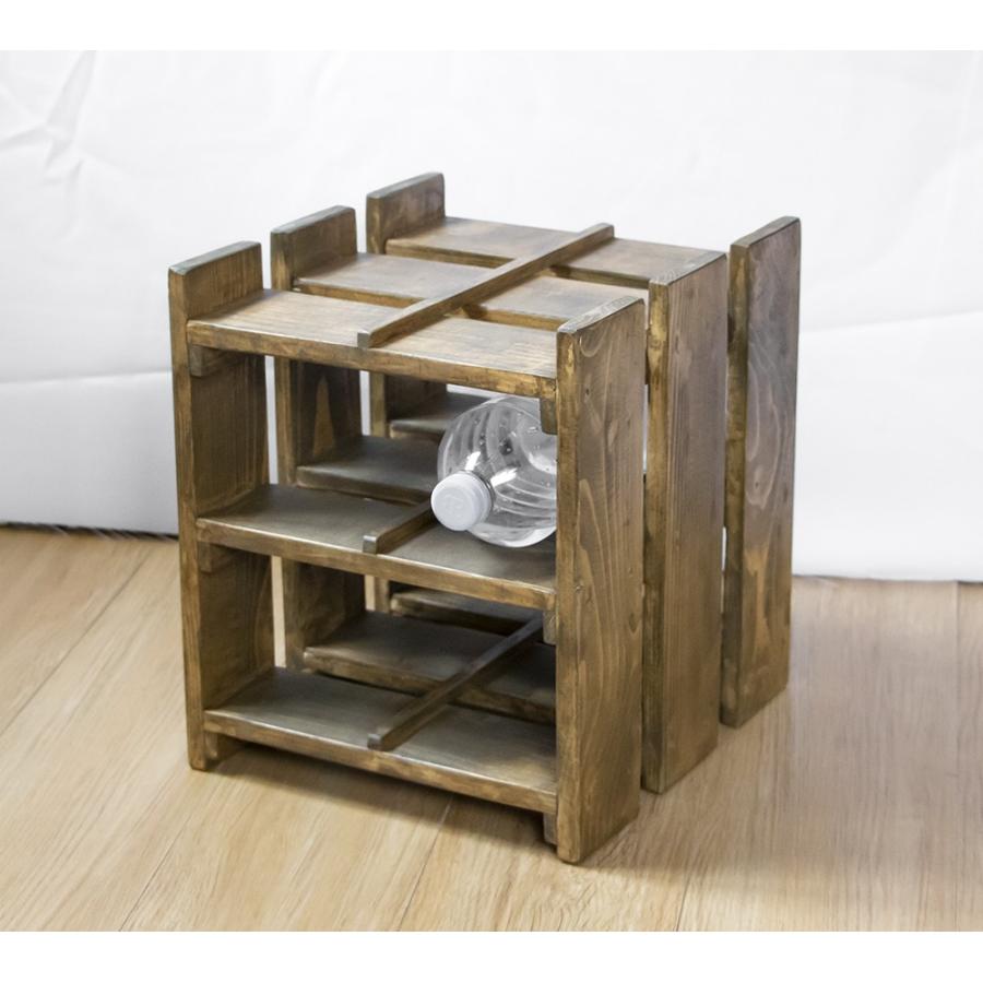 ボトルラック レギュラー ワインラック ペットボトルラック キッチン 調味料ラック 木製 ウッド カントリー アンティーク 北欧 カフェ レトロ 完成品 Fiscu フィスク 通販 Yahoo ショッピング