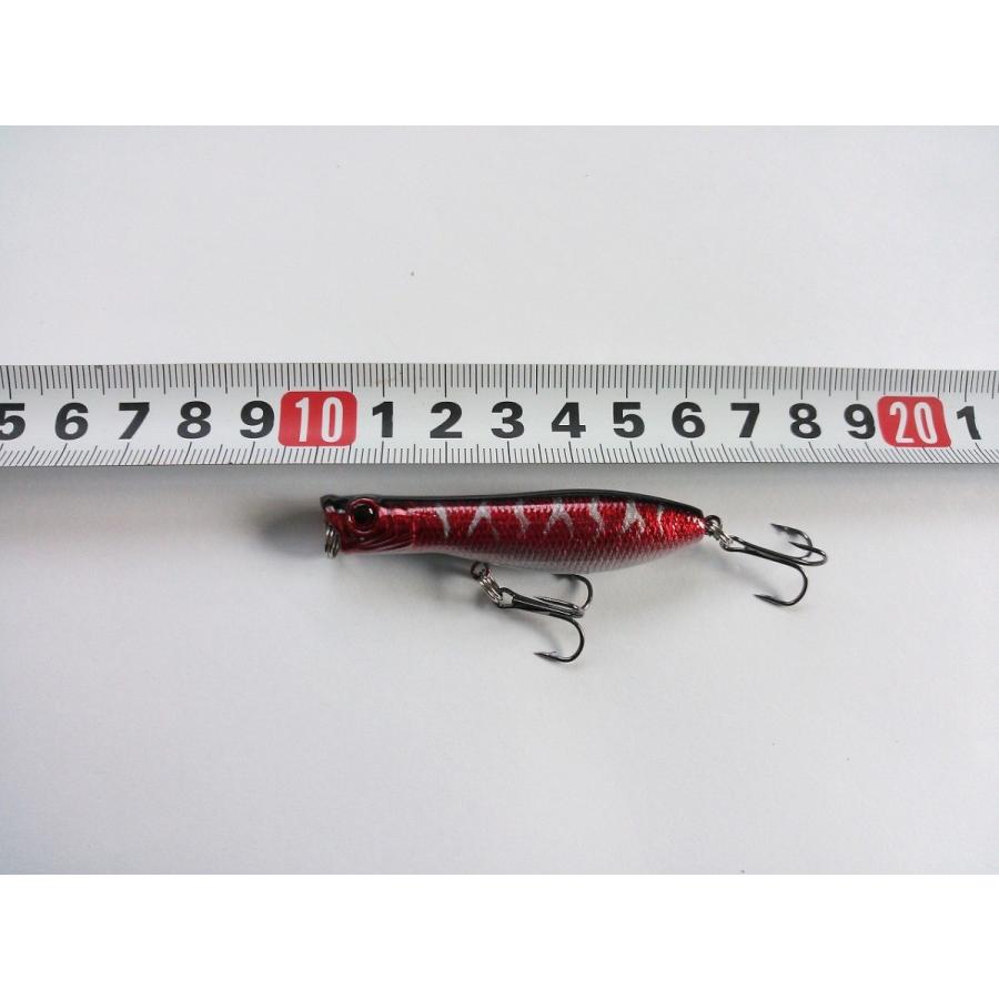 ひょうたん型 ポッパー トップウォーター 5種セット 6cm 5g ブラックバス 管理釣り場 トラウト チヌ チニング 104 雪見堂yahoo 店 通販 Yahoo ショッピング