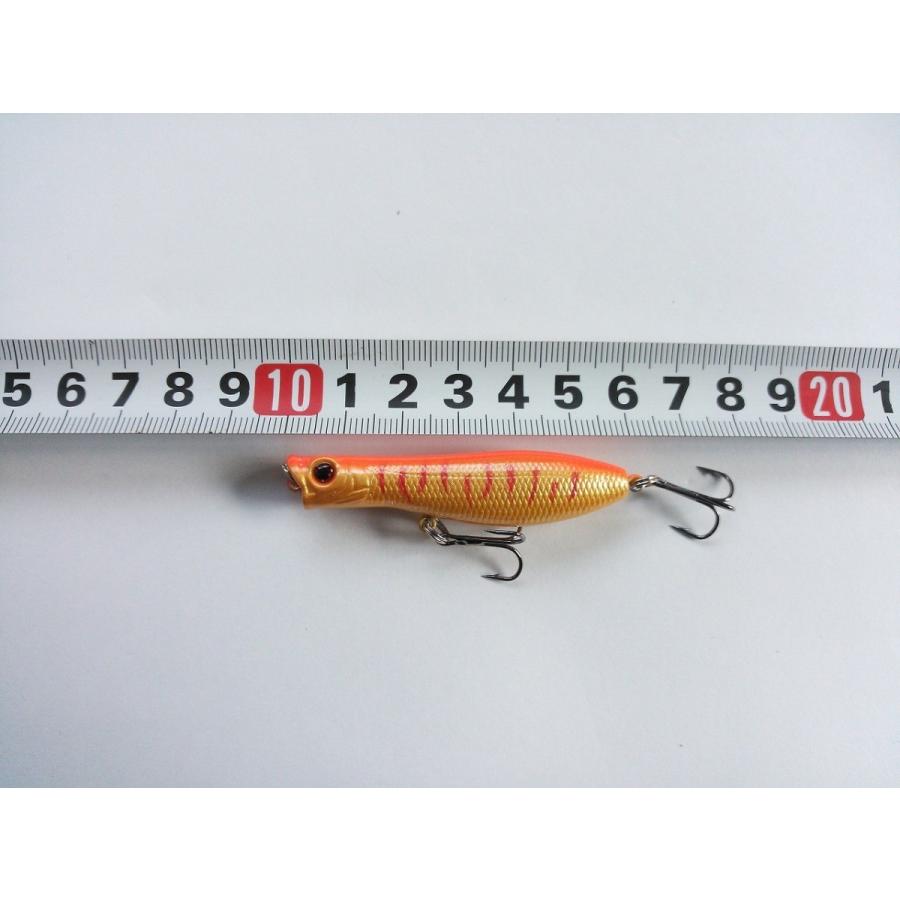 ひょうたん型 ポッパー トップウォーター 5種セット 6cm 5g ブラックバス 管理釣り場 トラウト チヌ チニング 104 雪見堂yahoo 店 通販 Yahoo ショッピング