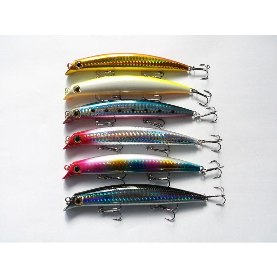 リップレスミノー 6色 16g 12cm セット イワシ キャンディ レッドヘッド チャート ただ巻き フローティング ローリング 106 雪見堂yahoo 店 通販 Yahoo ショッピング