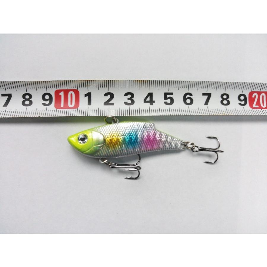 バイブレーション 小型 レンジ キープ バイブ 5 5cm 10g 10色 セット シーバス ヒラメ 青物 ローリング トリプルフック 170 雪見堂yahoo 店 通販 Yahoo ショッピング