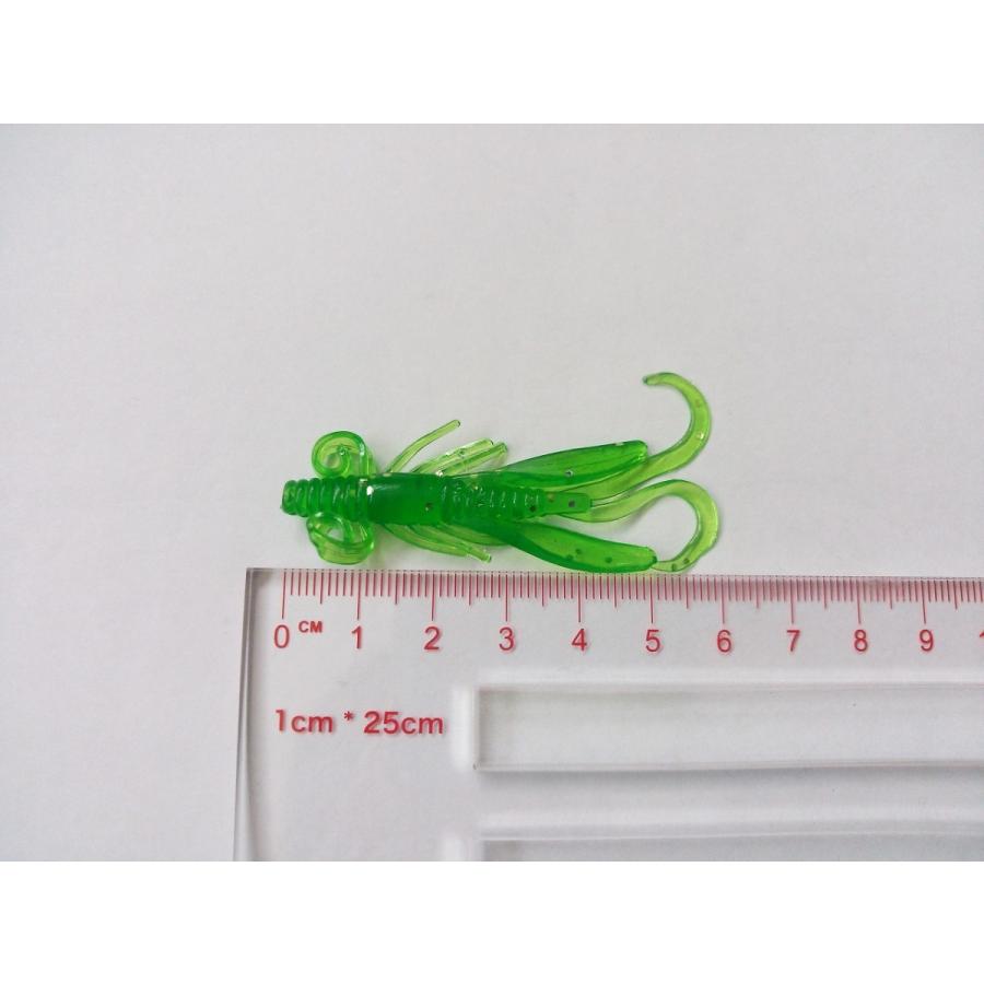 クロー ワーム ソフトルアー 60本セット 6色 6cm 2g ブラックバス ソイ ハタ カサゴ クエ ナマズ ザリガニ エビ ジグヘッドに装着 3105 雪見堂yahoo 店 通販 Yahoo ショッピング