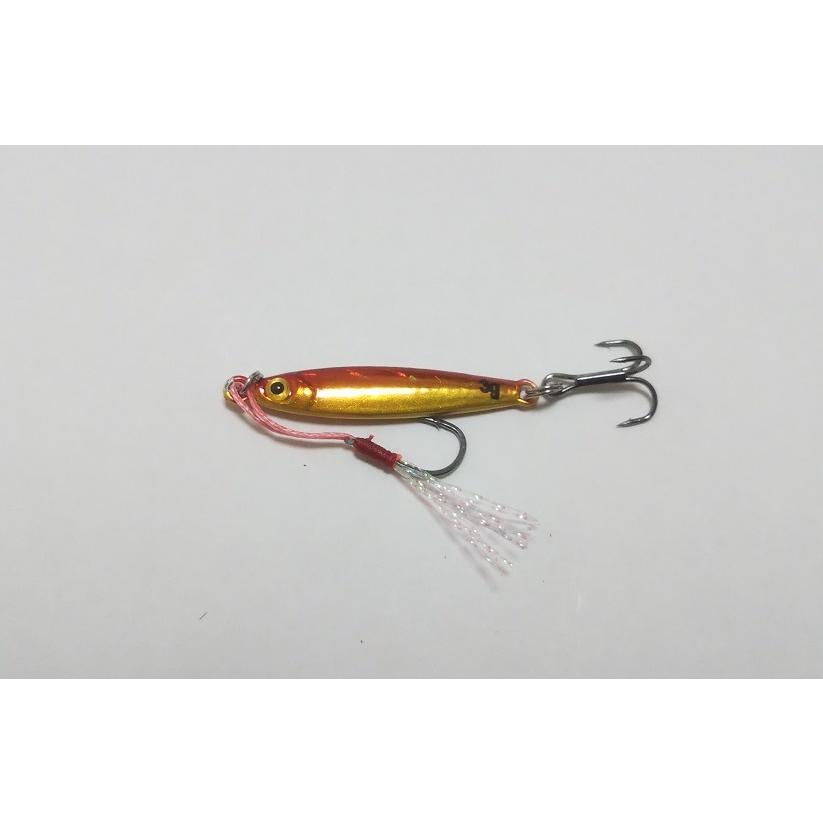 3g マイクロジグ アシストフック付き 6本セット ウルトラライトゲームに メタルジグ センターバランス 海の小物釣り メバル カマス 3gassisstmicro2 雪見堂yahoo 店 通販 Yahoo ショッピング