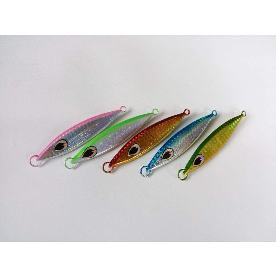 メタルジグ 40g 8 5cm 5色 セット スロージギング 左右非対称 ジギング 根魚 青物 フラットフィッシュ 404 雪見堂yahoo 店 通販 Yahoo ショッピング