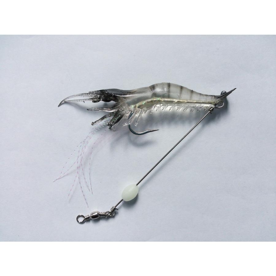 エビ ワーム ソフトルアー 3本セット 9cm 6g 疑似餌 ワイヤー 夜光玉付き シーバス マダイ タチウオ シュリンプ ソルト ショア オフショア 5006 雪見堂yahoo 店 通販 Yahoo ショッピング