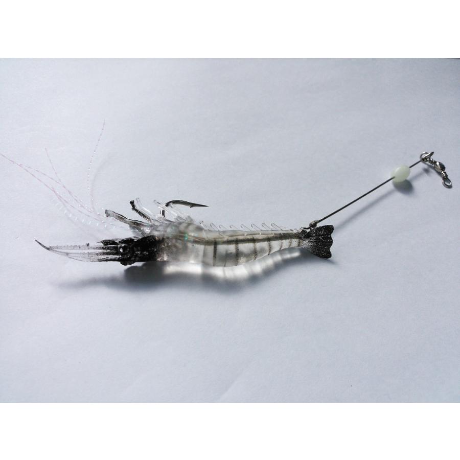 エビ ワーム ソフトルアー 3本セット 9cm 6g 疑似餌 ワイヤー 夜光玉付き シーバス マダイ タチウオ シュリンプ ソルト ショア オフショア 5006 雪見堂yahoo 店 通販 Yahoo ショッピング