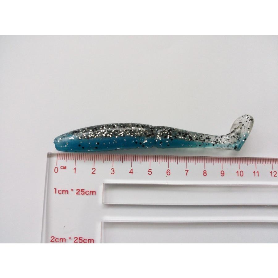 シャッドテール ワーム ソフトルアー 10 5cm 10g 25本 セット 5色 ブラックバス シーバス ヒラメ タチウオ マゴチ 根魚 カサゴ ロックフィッシュ 5010 雪見堂yahoo 店 通販 Yahoo ショッピング