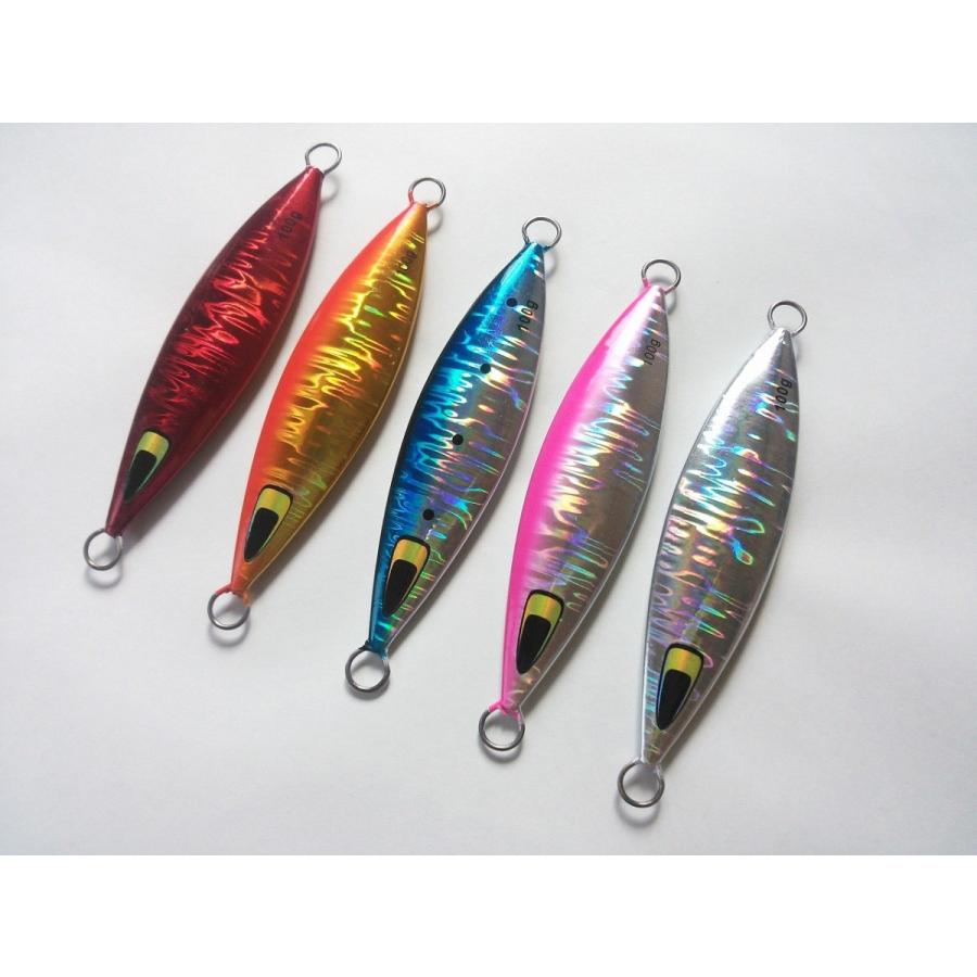 メタルジグ 100g 12cm 5色 セット スロー ジギング ただ巻き ショア オフショア ジャーク リフト フォール マダイ 青物 根魚 5018 雪見堂yahoo 店 通販 Yahoo ショッピング