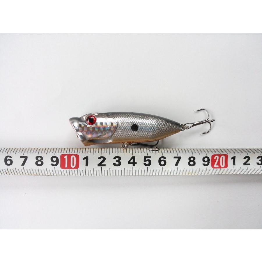 限定販売 イナダ セット ポッパー 川 ライギョ カップ音で誘う 5色 海のライト