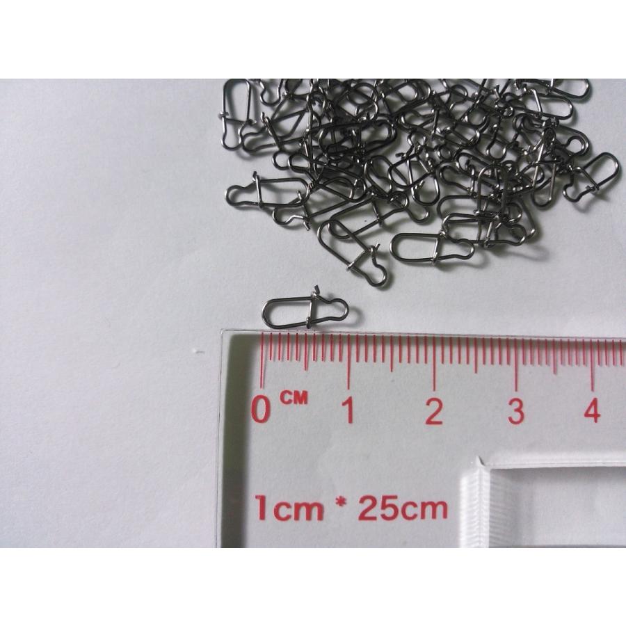 ルアースナップ 10 5mm 50個セット 正規品販売 メバル アジなどの小物に ロックフィッシュ 根魚 サルカン カサゴ ガシラ スイベル シーバス カマス メッキ