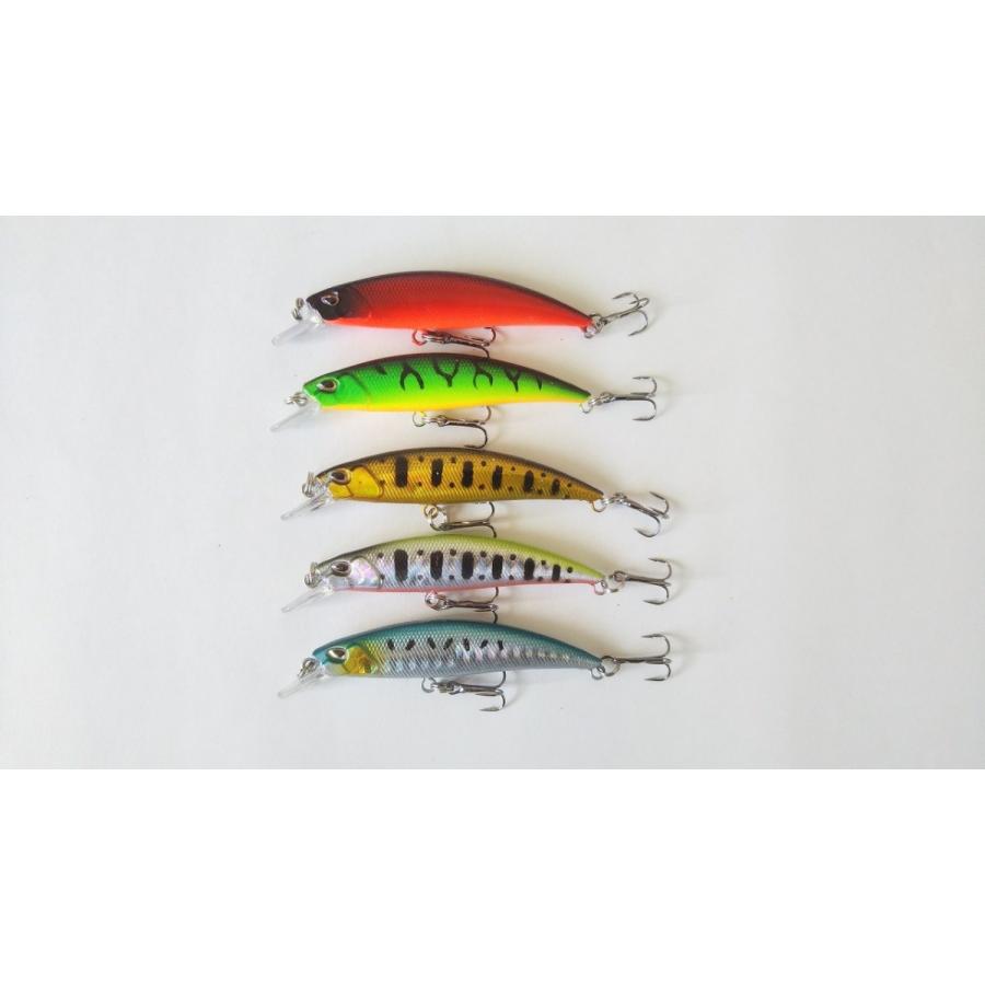 渓流 本流 ヘビーシンキングミノー 9g 8cm 5色セット アメマス サクラマス サツキマス カラフトマス ニジマス スズキ シーバス サバ プラグ Honryuminnow 雪見堂yahoo 店 通販 Yahoo ショッピング