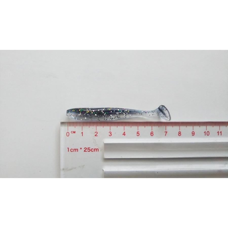超可爱の やわらか素材 シャッドテール ワーム 7cm 2 2g 100本セット 10色 根魚 ロックフィッシュ ブラックバス ヒラメ マゴチ L644 Aynaelda Com