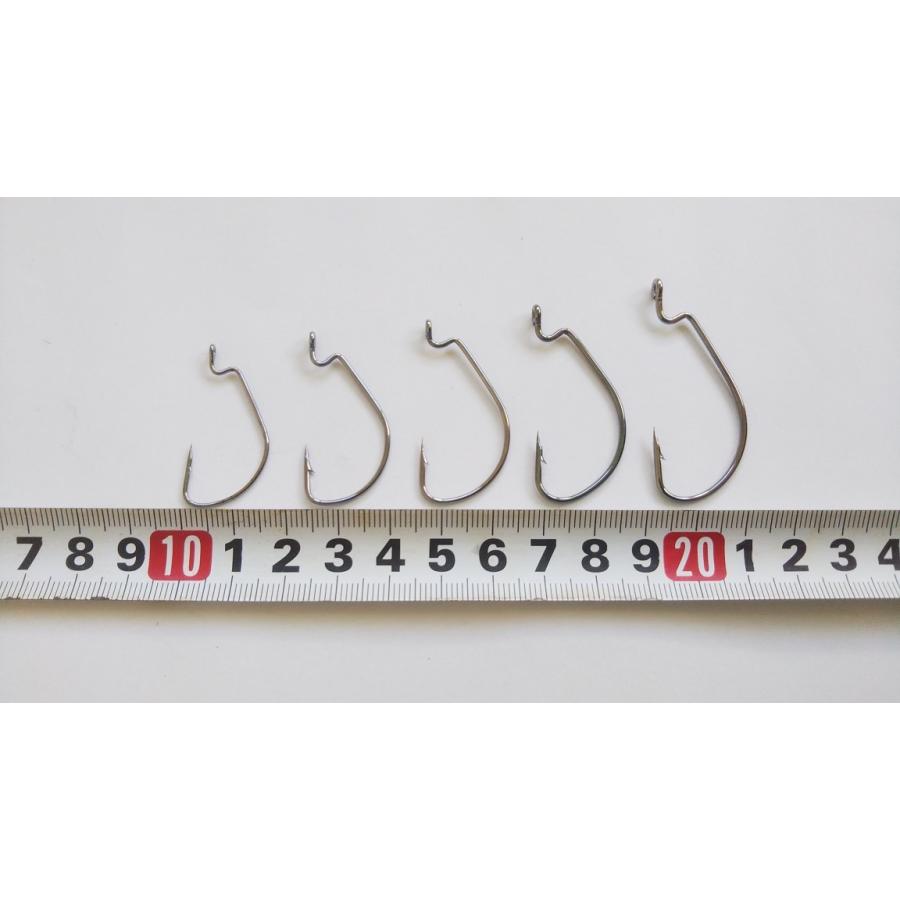 オフセットフック 50本セット ケース入り 5サイズ 10本ずつ バス釣り ブラックバス ロックフィッシュ 根魚 カサゴ ガシラ アコウ Offsethook 雪見堂yahoo 店 通販 Yahoo ショッピング