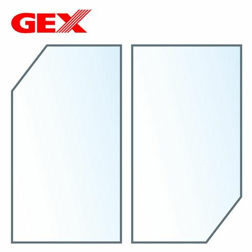 (アクアリウム　用品)GEX　MR-13i用　ガラスフタ90-E（2枚入り）　取寄商品　 | GEX