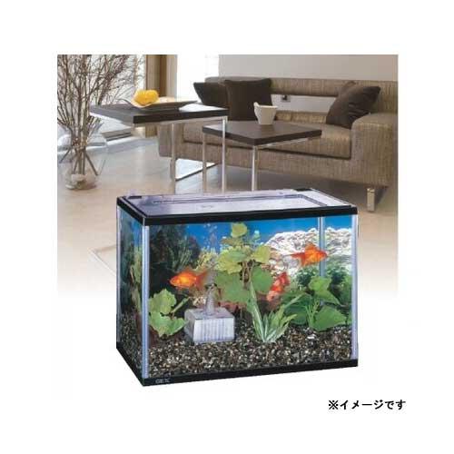 アクアリウム 用品)GEX マリーナL水槽ブラック MR-400BK-N 水槽/熱帯魚