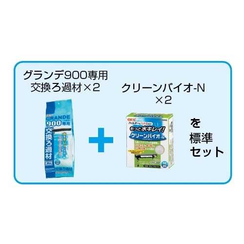 GEX グランデ900パッケージ破損新品未開封 Amazon | GEX ジェックス グランデ 900専用交換ろ過材 8047290