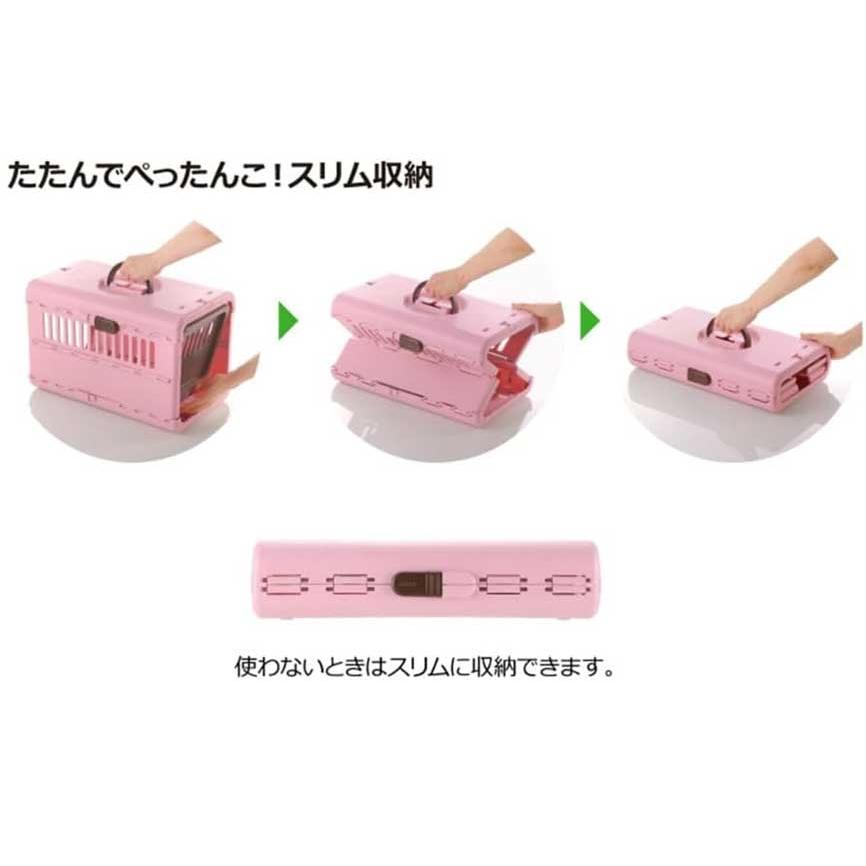 リッチェル キャンピングキャリー 折りたたみ L アイボリー 【公式通販】