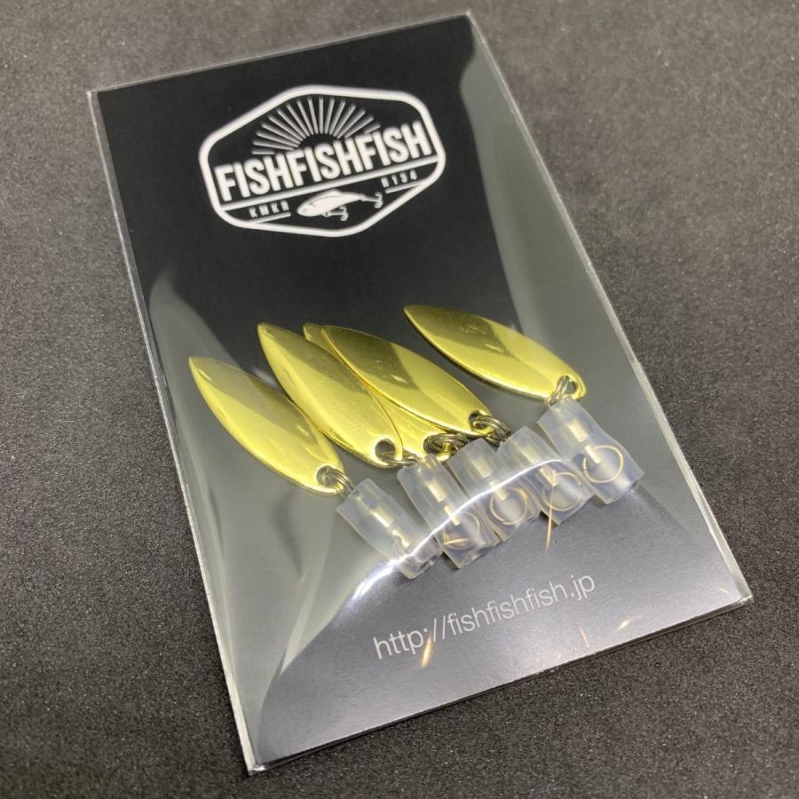 クイックブレード 金 5枚セット Ssサイズ ルアーアクセサリー メタルジグ スピナー スピンテール用 ブレードチューン C W Ss5g Fish A Gogo釣具店 通販 Yahoo ショッピング