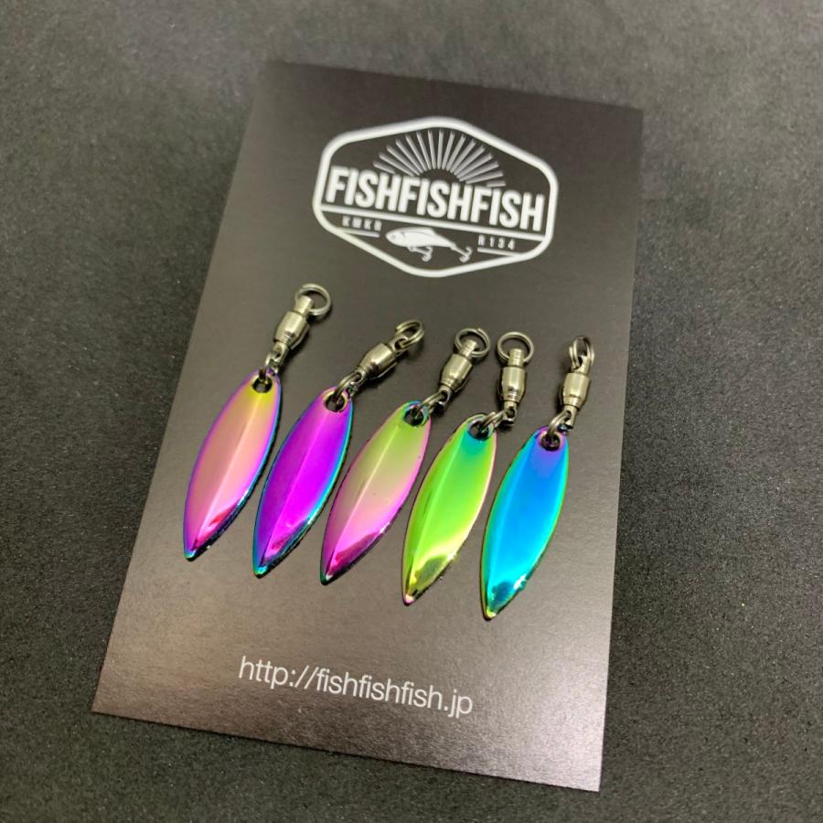 ウィローブレードスピンテール アンビバレント 5枚セット Ssサイズ ルアーアクセサリー メタルジグ スピナー スピンテール用 ブレードチューン W B Ss A Fish A Gogo釣具店 通販 Yahoo ショッピング