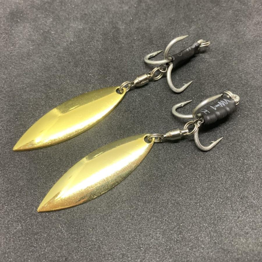 ブレードフック ブレードトレブル ウィローmサイズ ゴールドスピン 2個セット Wbmg Fish A Gogo釣具店 通販 Yahoo ショッピング