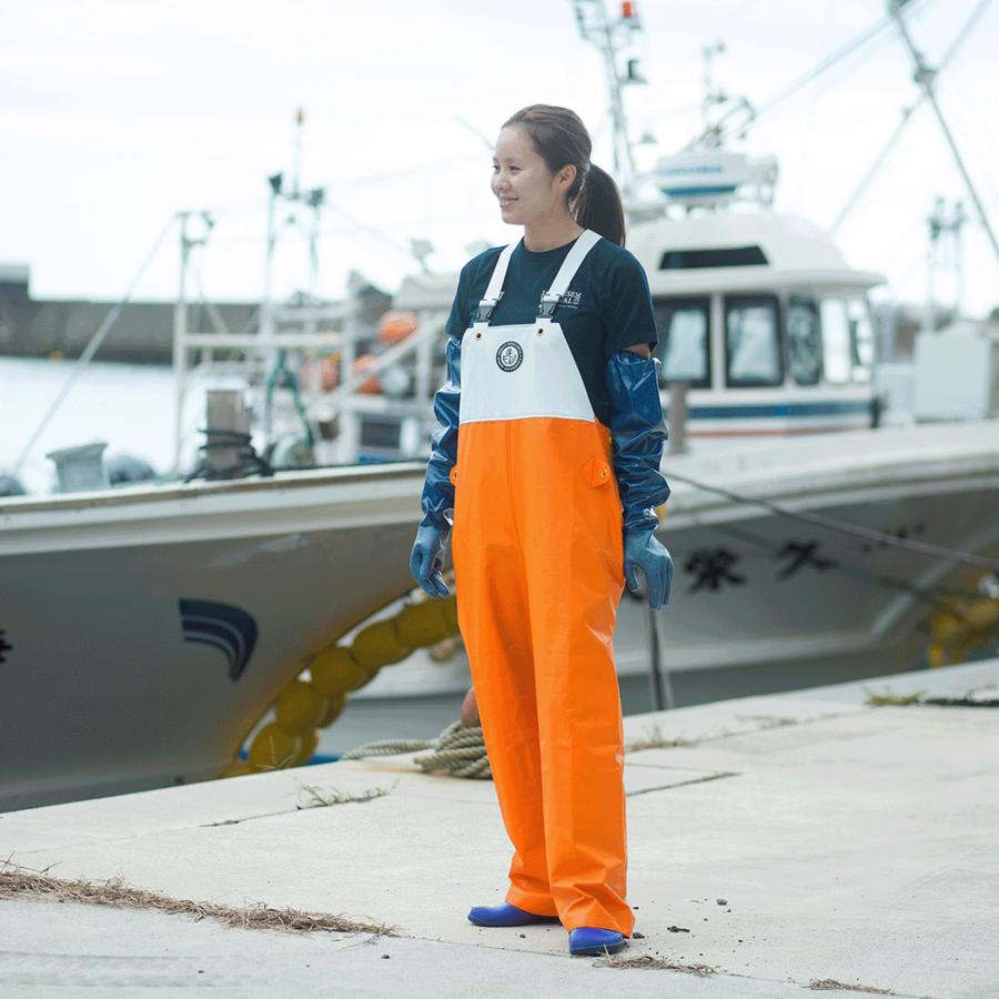 FISHERMAN JAPAN × URBAN RESEARCH　サロペットパンツ/漁師ウェア/マリンウェア/漁師合羽/水産合羽｜fishermanjapan｜02