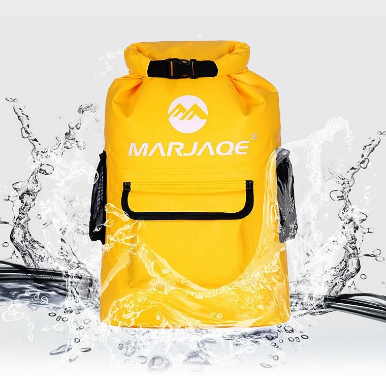 防水バックパック ドライバッグ ドライチューブ 25L 防水性、密封性に