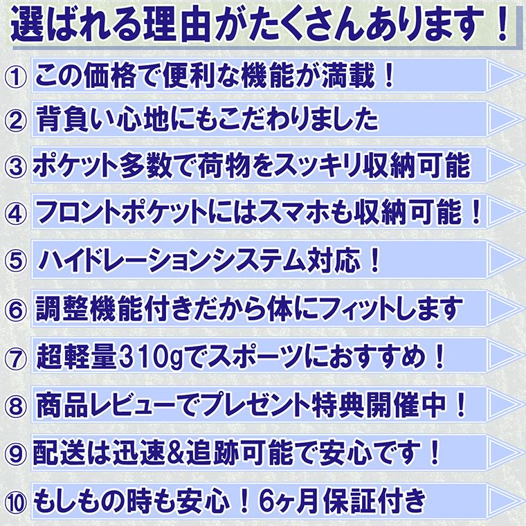 ランニング リュック  サイクリング リュック バックパック 10L 軽量 撥水トレイル ランニング ウォーキング メンズ レディース 登山 |  | 01