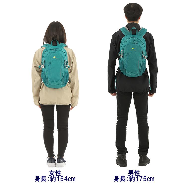 バックパック 20L 軽量 550g メンズ レディース 登山 通勤 通学