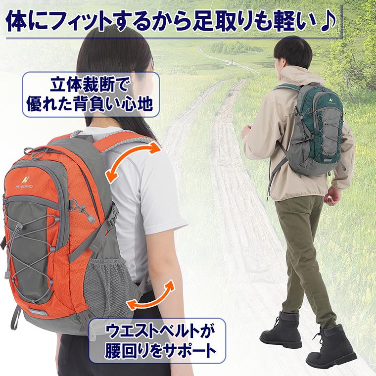 バックパック 20L リュック 軽量 660g 登山 ハイキング アウトドア