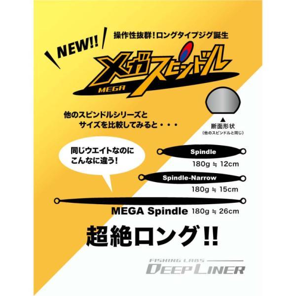 ディープライナー メガスピンドル DEEPLINER（ディープライナー） メガスピンドル 40g NSゼブラ【メール