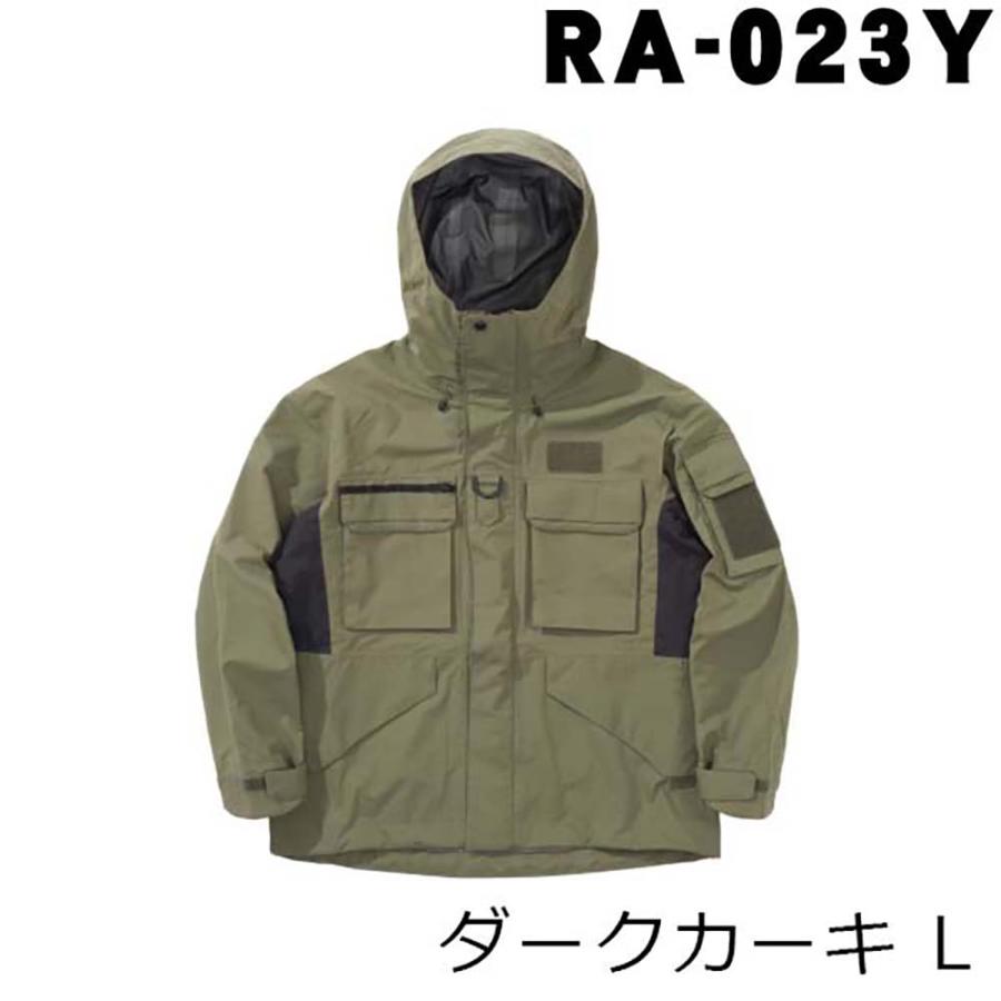 シマノ（SHIMANO） ESレインジャケット 03 RA-023Y ダークカーキ L
