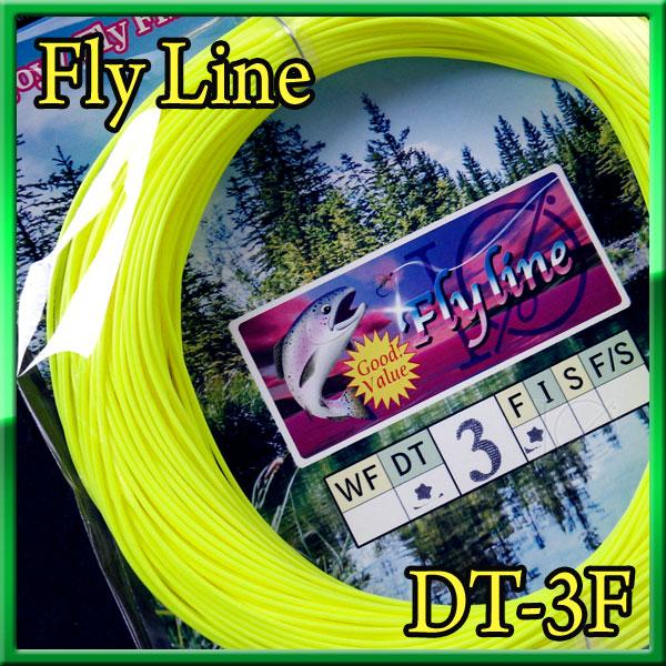 【イオ】 フライライン DT3F Fluo Yellow フローティング Fly Line 鮮やかな黄色 flylinedt3f