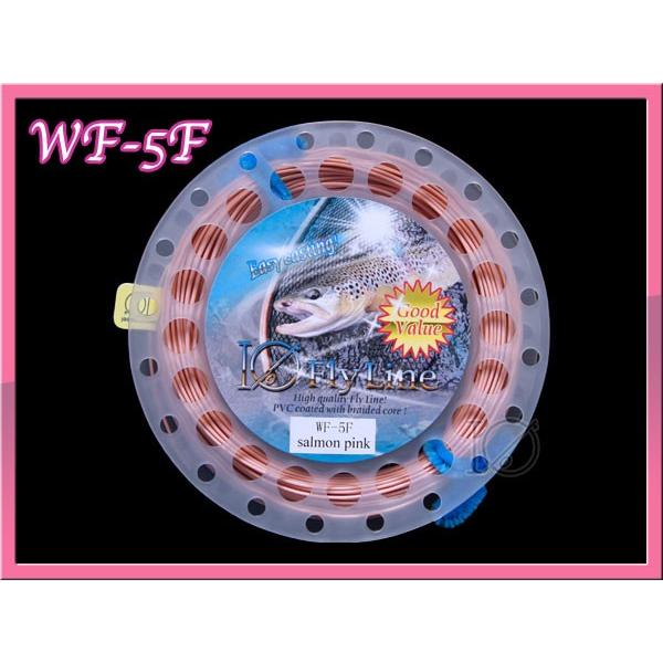 【イオ】フライライン WF-5F salmon pink フローティング｜fishing-io
