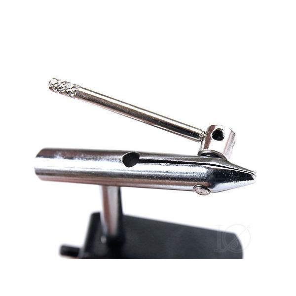 フライタイイング バイス Vise クランプ式 小型 シルバー