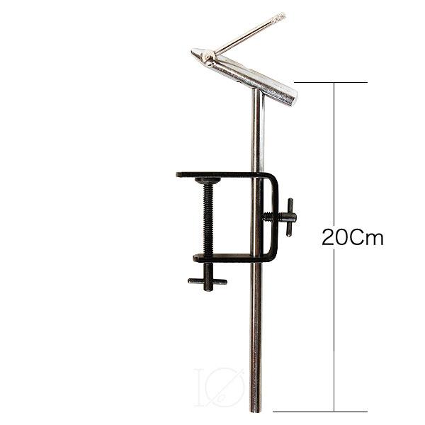 フライタイイング バイス Vise クランプ式 小型 シルバー