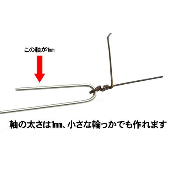 石鯛仕掛け ワイヤー仕掛け自作 くるくるハンドル ミスター石鯛