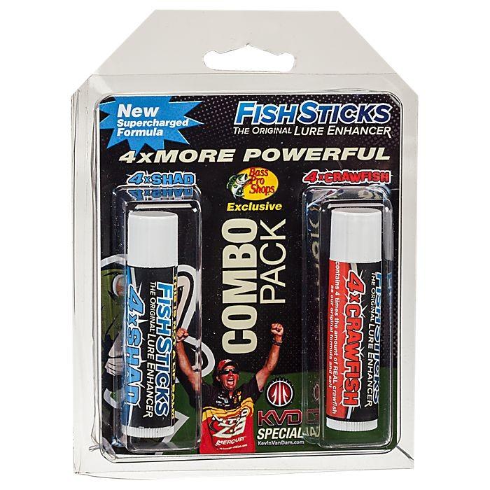 フィッシュ スティックス フィッシュ アトラクタント コンボセット 4X Lure Enhancer Combo Pack