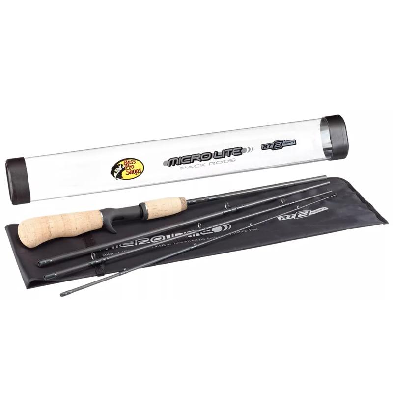 バス プロ ショップス マイクロライト 4ピースパックロッド Micro Lite