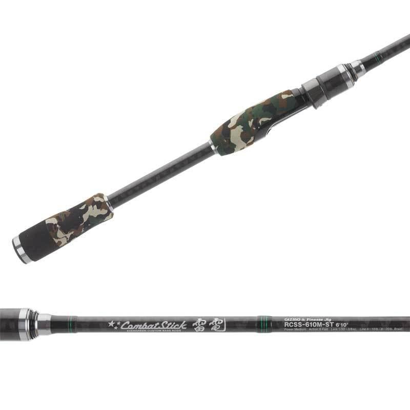 Daiwa Evergreen コンバット スティック スピニングロッド ソリッド ティップ Combat Stick Spinning Rod Evdwct02 舶来釣具専門店ネスト 通販 Yahoo ショッピング