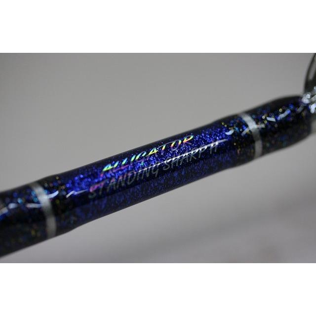 アリゲータースタンディングシャープ170（Ｈ）青ラメ色シルバーガイド