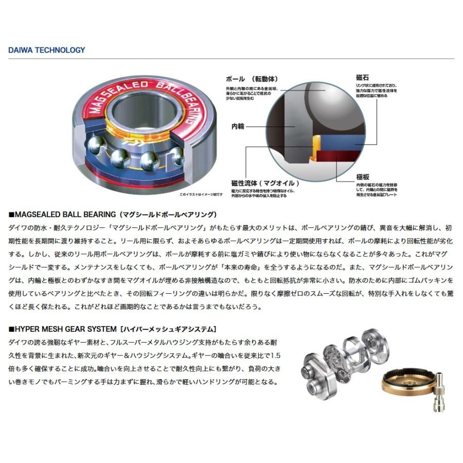 DAIWA（ダイワ） 18リョウガ1520L-CC 左ハンドル : フィッシング相模屋