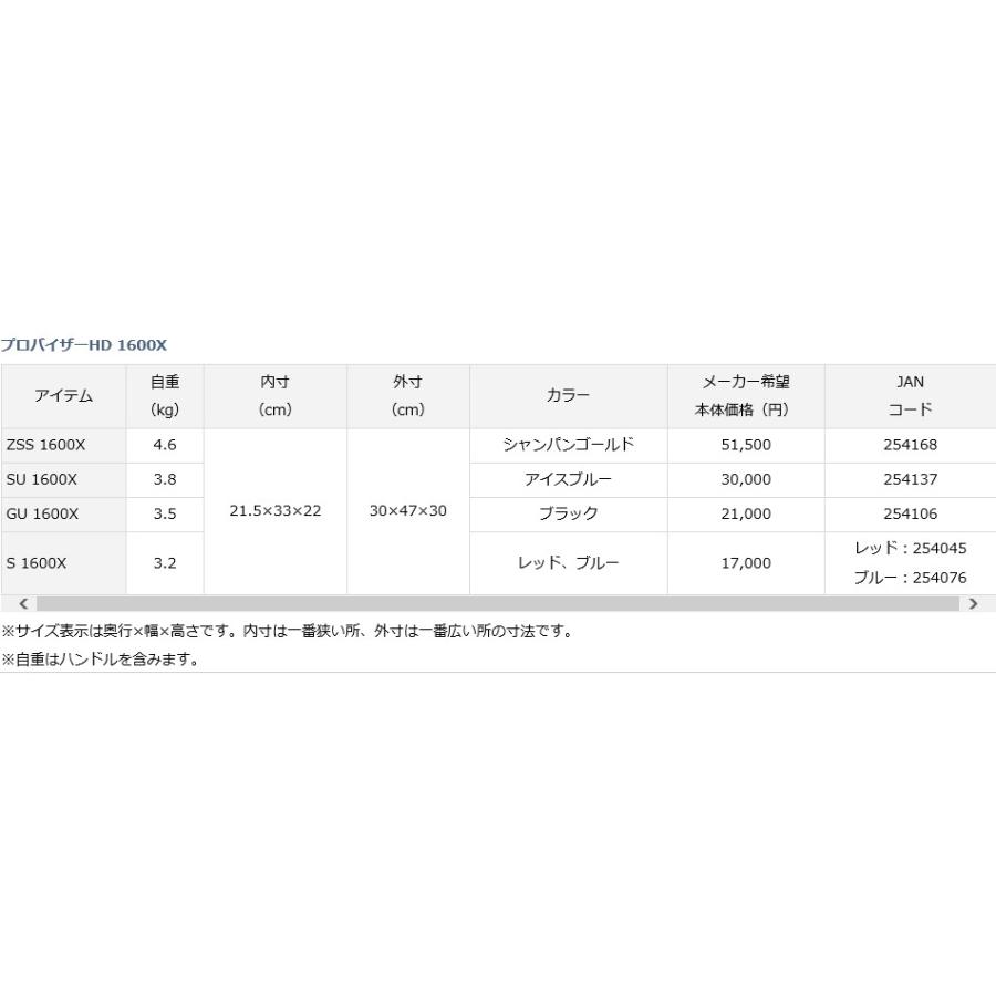 DAIWA（ダイワ） クーラーボックス 16L プロバイザーHD SU1600X アイス