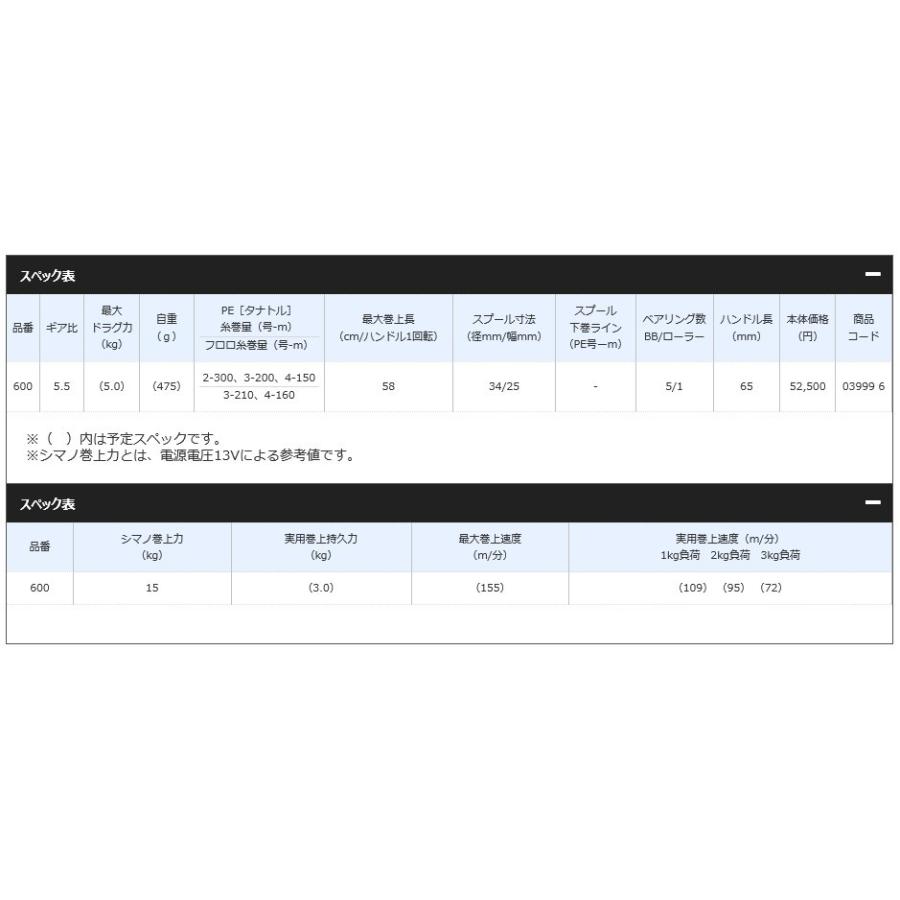 シマノ（SHIMANO） プレイズ600 【19モデル】『糸を同時購入で糸巻き代