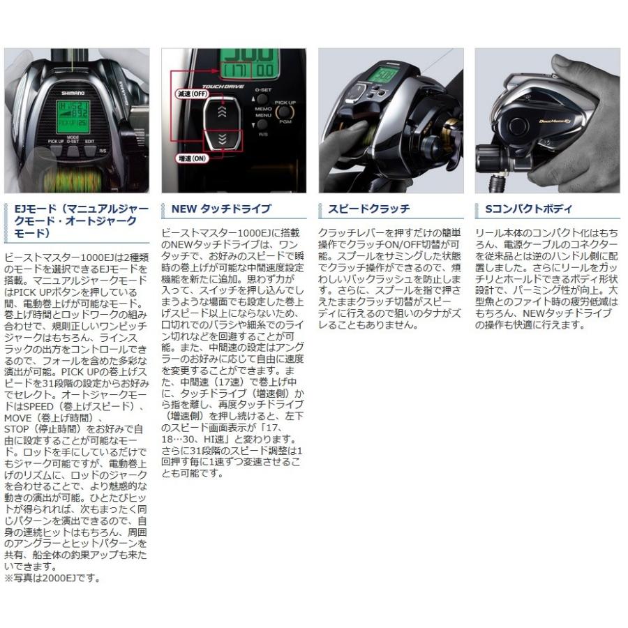 シマノ ビーストマスター1000EJ 【20モデル】『糸を同時購入で シマノ ビーストマスター1000EJ 【20モデル】『糸を同時購入で