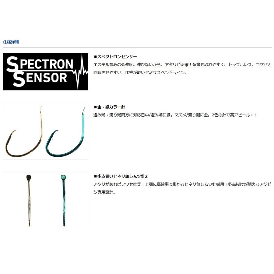 ダイワ　ビシアジX2本 DAIWA（ダイワ） 快適アジビシ仕掛け2本針 : フィッシング相模屋Yahoo