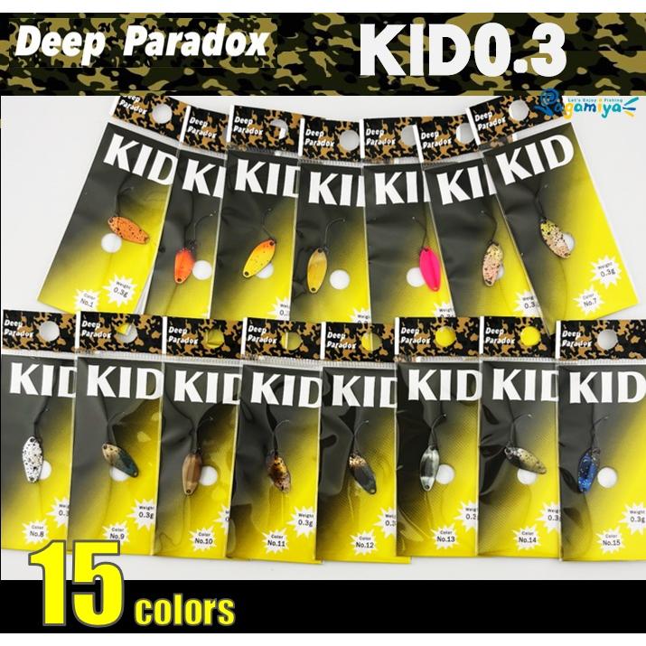 管釣りルアーGRAVITY KID KID/D OM BF フォルテその他 ディープパラドクス KID （キッド）0.3g : フィッシング相模屋Yahoo!店